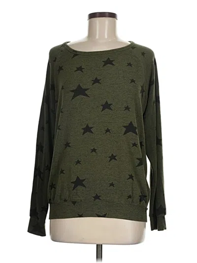 Pre-owned Buffalo By David Bitton Long Sleeve T-shirt In Green