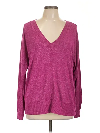 Pre-owned Buffalo By David Bitton Long Sleeve T-shirt In Pink