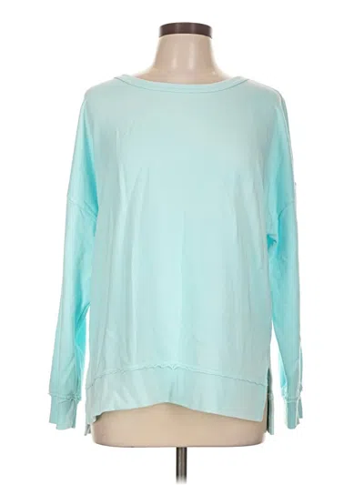 Pre-owned Buffalo By David Bitton Long Sleeve T-shirt In Teal