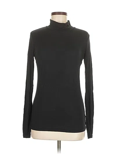Pre-owned Buffalo By David Bitton Long Sleeve Turtleneck In Black