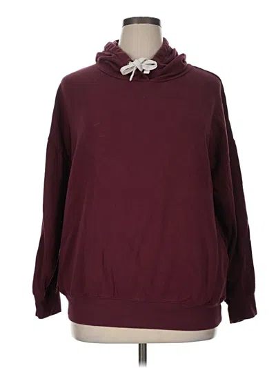 Pre-owned Buffalo By David Bitton Pullover Hoodie In Burgundy