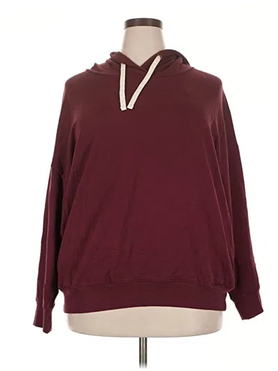 Pre-owned Buffalo By David Bitton Pullover Hoodie In Burgundy
