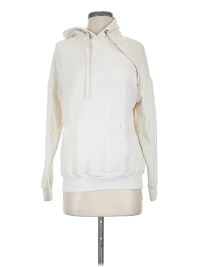 Pre-owned Buffalo By David Bitton Pullover Hoodie In White