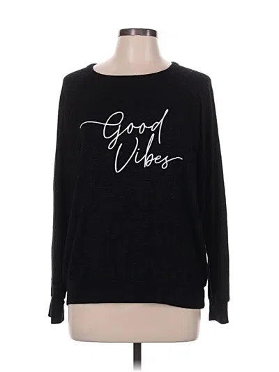 Pre-owned Buffalo By David Bitton Pullover Sweater In Black