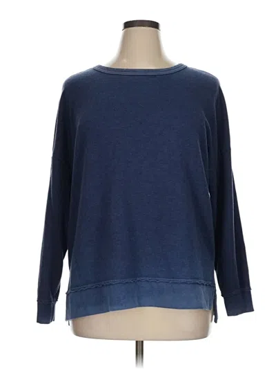 Pre-owned Buffalo By David Bitton Pullover Sweater In Blue