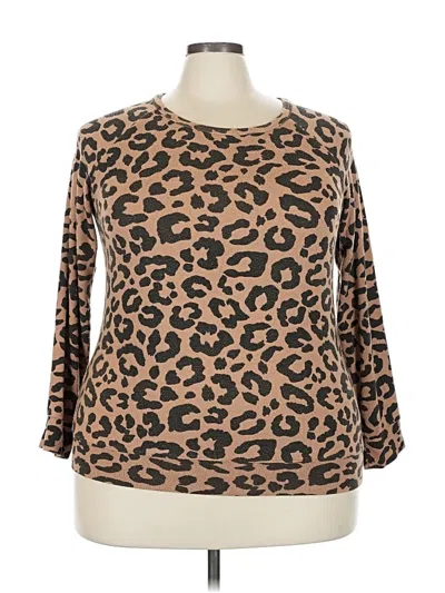 Pre-owned Buffalo By David Bitton Pullover Sweater In Brown
