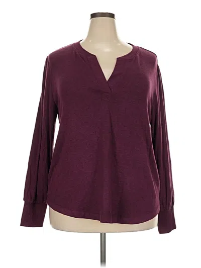 Pre-owned Buffalo By David Bitton Pullover Sweater In Burgundy