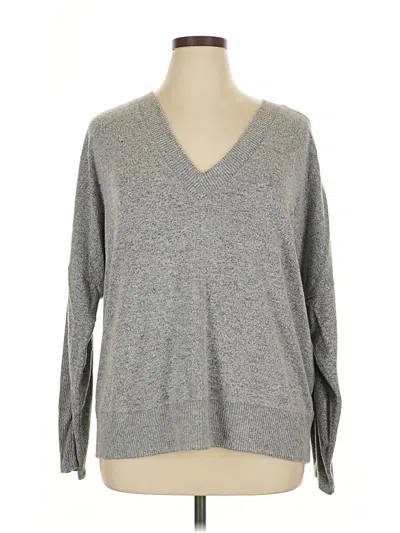 Pre-owned Buffalo By David Bitton Pullover Sweater In Gray