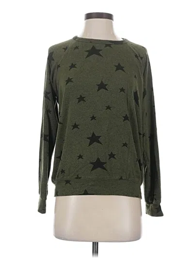 Pre-owned Buffalo By David Bitton Pullover Sweater In Green