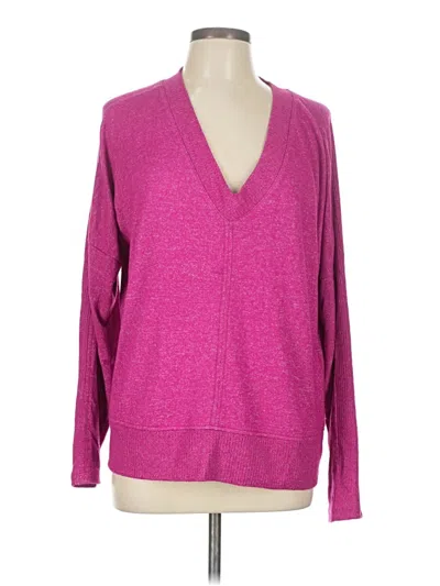 Pre-owned Buffalo By David Bitton Pullover Sweater In Pink