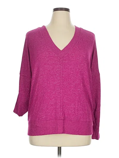 Pre-owned Buffalo By David Bitton Pullover Sweater In Purple