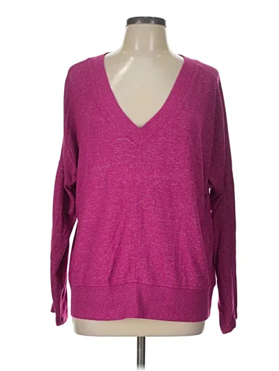Pre-owned Buffalo By David Bitton Pullover Sweater In Purple
