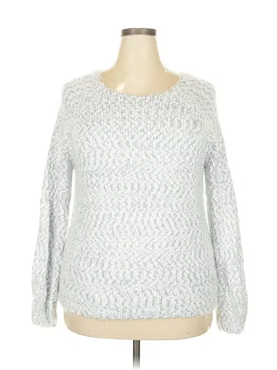 Pre-owned Buffalo By David Bitton Pullover Sweater In Silver