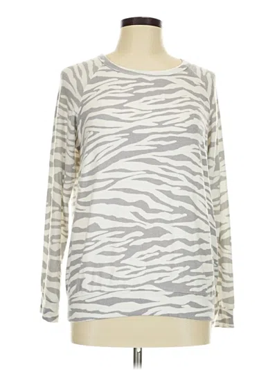 Pre-owned Buffalo By David Bitton Pullover Sweater In Silver