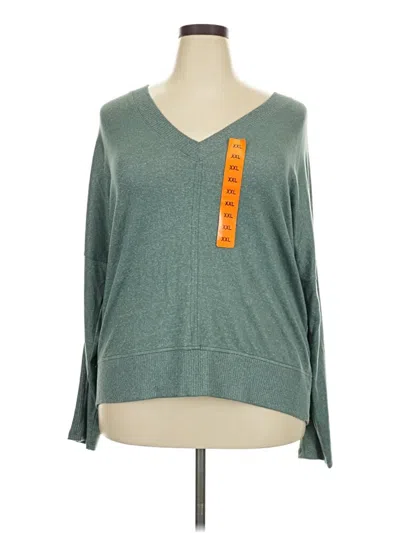 Pre-owned Buffalo By David Bitton Pullover Sweater In Teal
