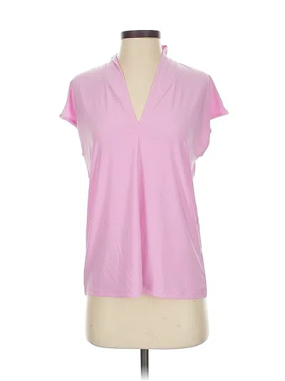 Pre-owned Buffalo By David Bitton Short Sleeve Blouse In Pink