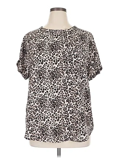 Pre-owned Buffalo By David Bitton Short Sleeve T-shirt In Brown