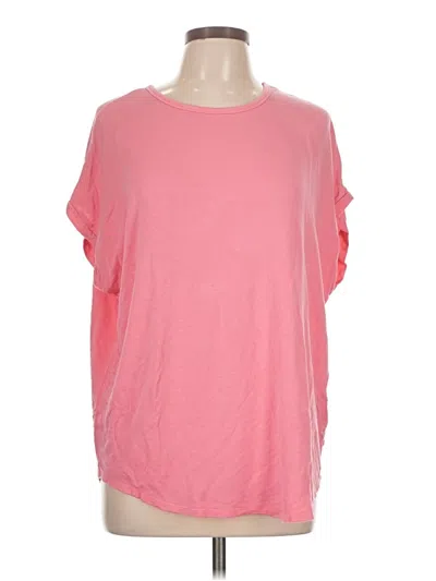 Pre-owned Buffalo By David Bitton Short Sleeve T-shirt In Pink