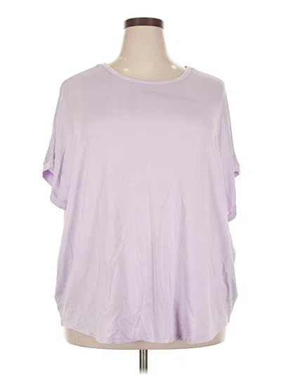 Pre-owned Buffalo By David Bitton Short Sleeve T-shirt In Purple