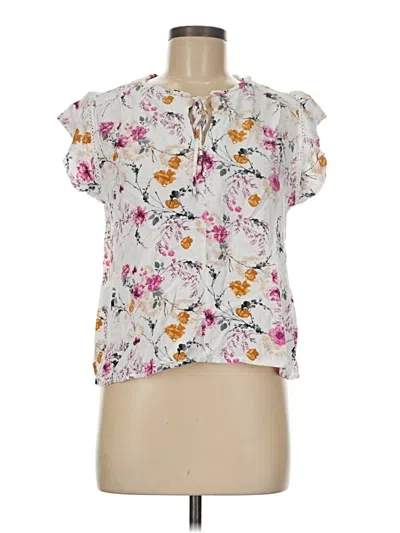 Pre-owned Buffalo By David Bitton Short Sleeve T-shirt In White