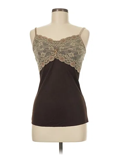 Pre-owned Buffalo By David Bitton Sleeveless Blouse In Brown