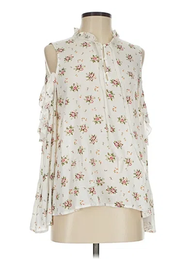 Pre-owned Buffalo By David Bitton Sleeveless Blouse In Ivory