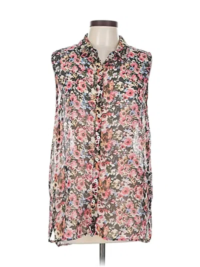 Pre-owned Buffalo By David Bitton Sleeveless Blouse In Pink