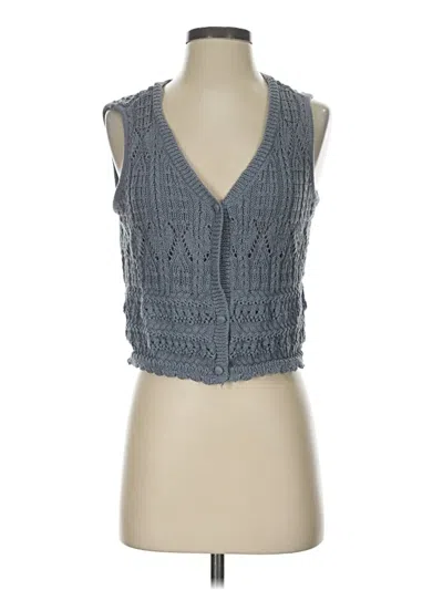 Pre-owned Buffalo By David Bitton Sweater Vest In Gray