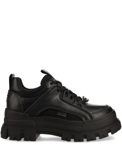 Buffalo Chunky Trainers In Black