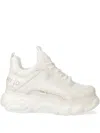 Buffalo Chunky-sole Mesh Sneakers In White