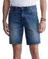 Buffalo David Bitton Men's Dean Relaxed-straight Fit Stretch 10.5" Denim Shorts In Indigo