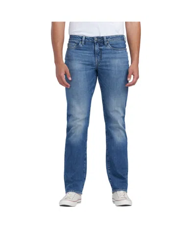Buffalo David Bitton Buffalo Men's Relaxed Straight Driven Crinkled And Sanded Jeans In Indigo