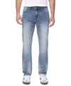 BUFFALO DAVID BITTON BUFFALO MEN'S STRAIGHT SIX SANDED AND CONTRASTED JEANS
