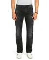 Buffalo David Bitton Relaxed Straight Driven Jeans In Black