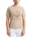 Buffalo David Bitton Men's Buffalo Graphic T-shirt In Tuffet