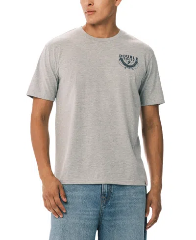 Buffalo David Bitton Men's Crewneck T-shirt In Gray