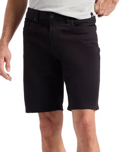 Buffalo David Bitton Men's Dean French Terry 10.5" Shorts In Black