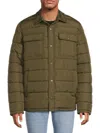 Buffalo David Bitton Men's Ericson Quilted Jacket In Green
