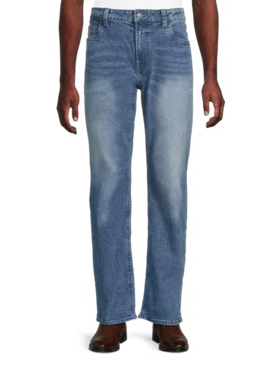 Buffalo David Bitton Men's Evan Slim Straight Jeans In Blue