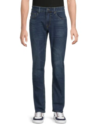 Buffalo David Bitton Men's Evan Slim Straight Jeans In Blue