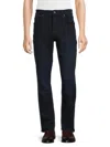 Buffalo David Bitton Men's Evan-x High Rise Slim Straight Fit Jeans In Medium Dark