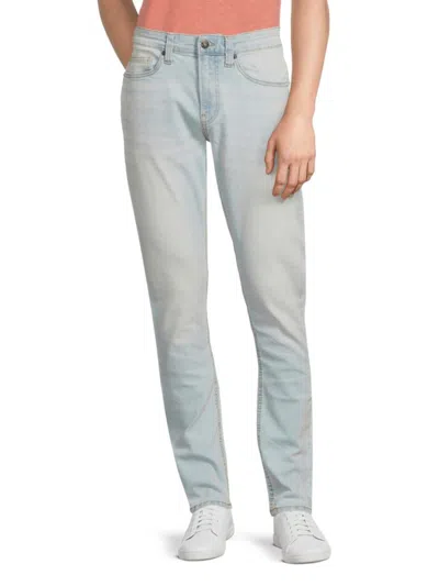 Buffalo David Bitton Men's Faded Skinny Jeans In Sunfaded Wash
