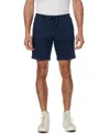 Buffalo David Bitton Men's Higgers Cotton Twill Blend 8" Shorts In Whale