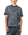 Buffalo David Bitton Men's Horizontal Stripe Pattern T-shirt In Multi