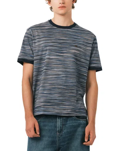 Buffalo David Bitton Men's Horizontal Stripe Pattern T-shirt In Multi