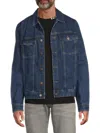 Buffalo David Bitton Men's Joe Classic Denim Jacket In Blue