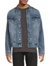 Buffalo David Bitton Men's Joe Denim Jacket In Blue