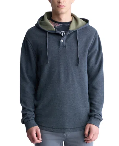 Buffalo David Bitton Men's Kafom Knit Hoodie In Black