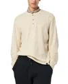 Buffalo David Bitton Men's Kandid Henley Shirt In White