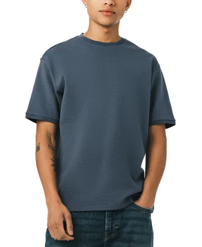 Buffalo David Bitton Men's Kellen Short-sleeve Crewneck T-shirt In Blue